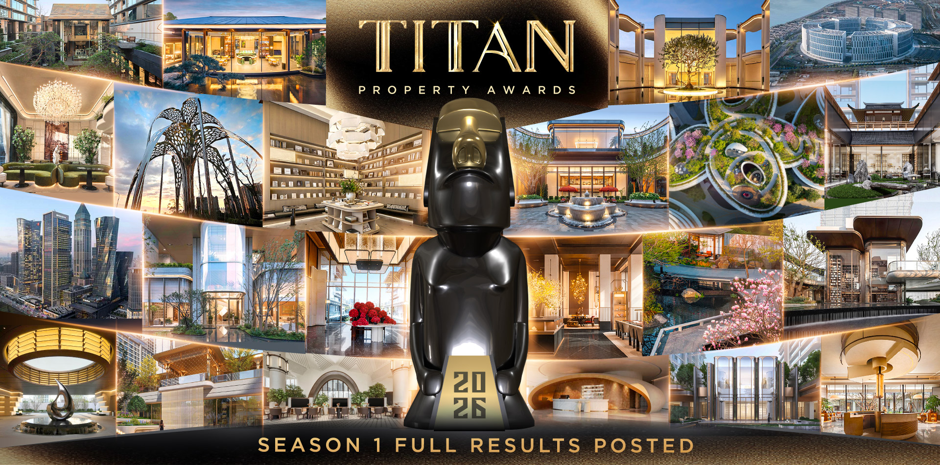 TITAN Property Awards 2026 Season 1 Winners – top architecture and property design projects	
